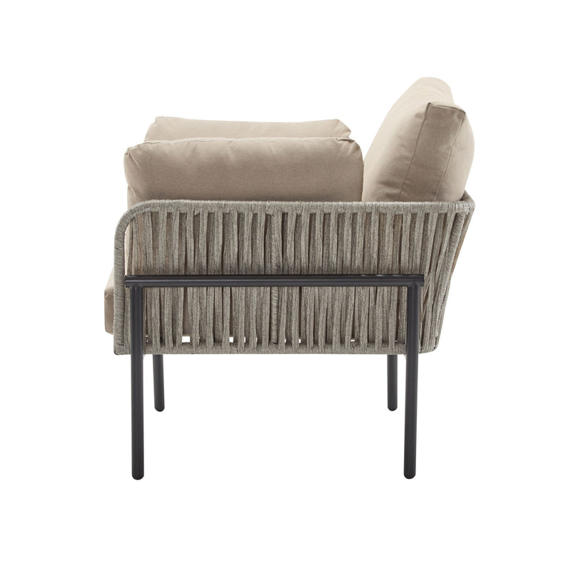 Rope Lounge Chair With Cushions For Modern Spaces - R&R Furniture Gallery (Fountain Valley, CA)