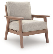 Grover Beach - Lounge Chair With Cushion (Set of 2) - Driftwood - R&R Furniture Gallery (Fountain Valley, CA)