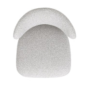 Locke - Modern Upholstered Counter Stool With Frame - Salt / Pepper - R&R Furniture Gallery (Fountain Valley, CA)