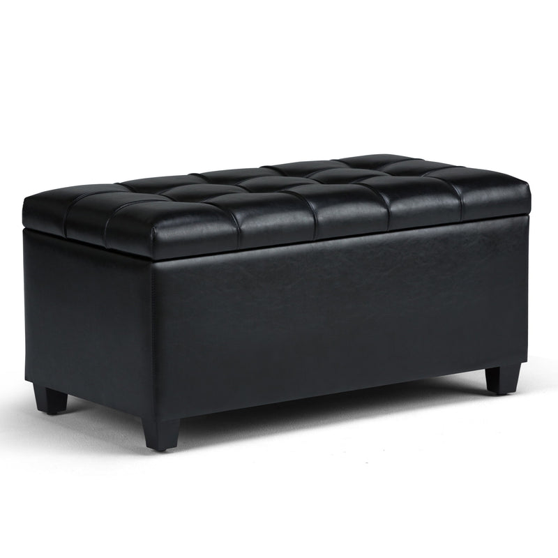 Sienna - Upholstered Storage Ottoman Bench - R&R Furniture Gallery (Fountain Valley, CA)
