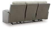 WhipLash - Power Reclining Sofa With Adj Headrest - Sisal - R&R Furniture Gallery (Fountain Valley, CA)