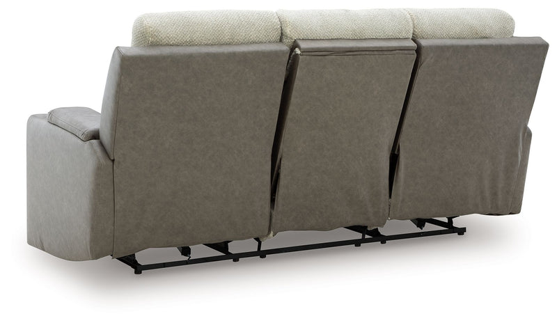 WhipLash - Power Reclining Sofa With Adj Headrest - Sisal - R&R Furniture Gallery (Fountain Valley, CA)