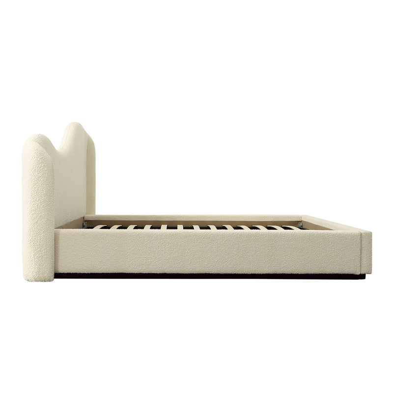 Louisa - King Bed - Ivory