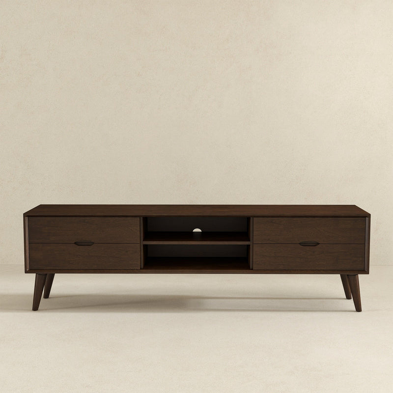 Adrian - TV Stand - Walnut Brown - R&R Furniture Gallery (Fountain Valley, CA)