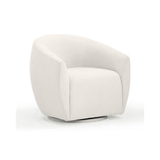 TOV Furniture Jordan velvet swivel chair with modern design, plush upholstery, and rotating base, perfect for stylish living spaces.