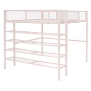 Loft Bed With 4 Tier Shelves And Storage - R&R Furniture Gallery (Fountain Valley, CA)