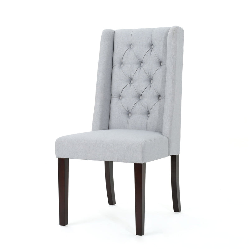 Sophisticated Tufted Dining Chair With High Back Design - R&R Furniture Gallery (Fountain Valley, CA)