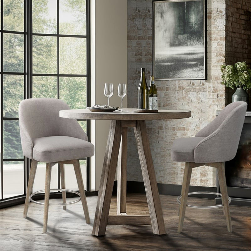 Counter Stool With Swivel Seat - R&R Furniture Gallery (Fountain Valley, CA)