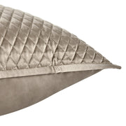 Classic Home Diamond Sham featuring a quilted diamond pattern in soft fabric, perfect for bed decor and comfort.