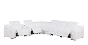 1116 - Power Reclining Italian Leather Sectional - R&R Furniture Gallery (Fountain Valley, CA)
