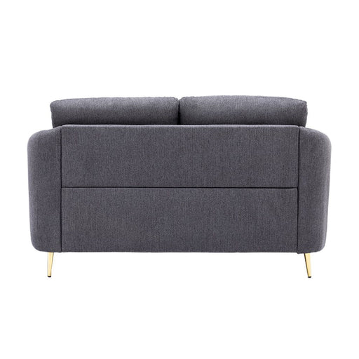 Yuina - Loveseat - Gray Linen - R&R Furniture Gallery (Fountain Valley, CA)