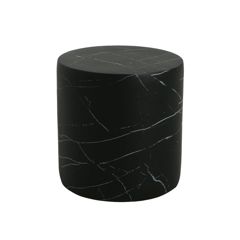 Cylindrical Design, Outdoor Lightweight Concrete Side Table - R&R Furniture Gallery (Fountain Valley, CA)