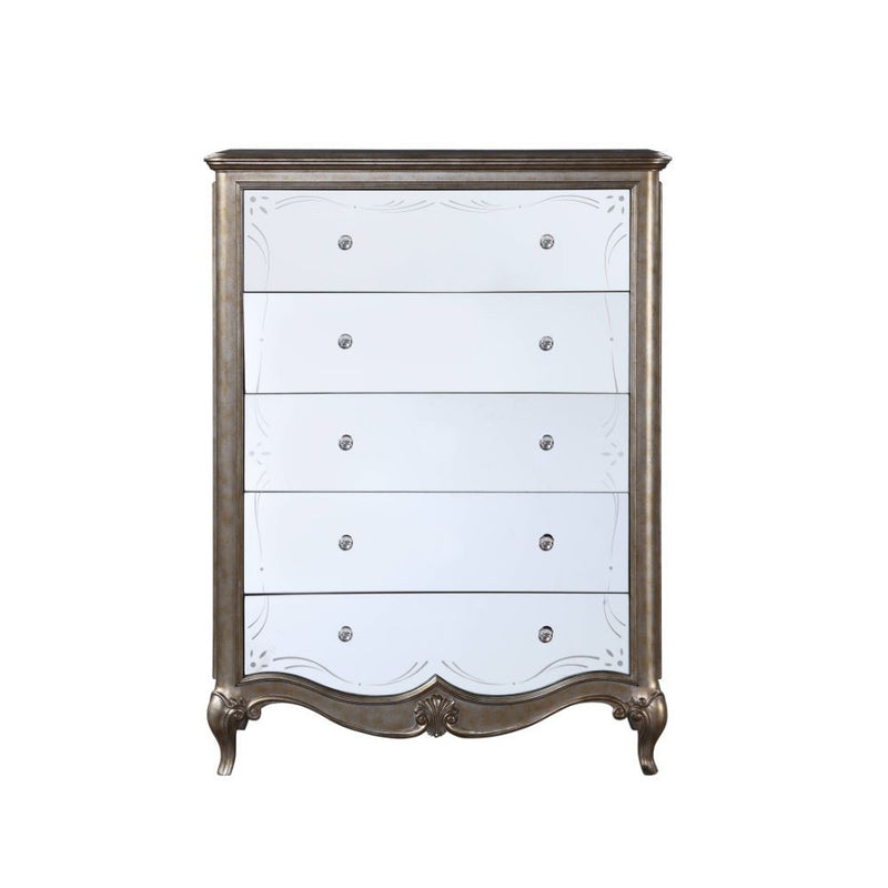 Esteban - Chest - Antique Champagne - R&R Furniture Gallery (Fountain Valley, CA)