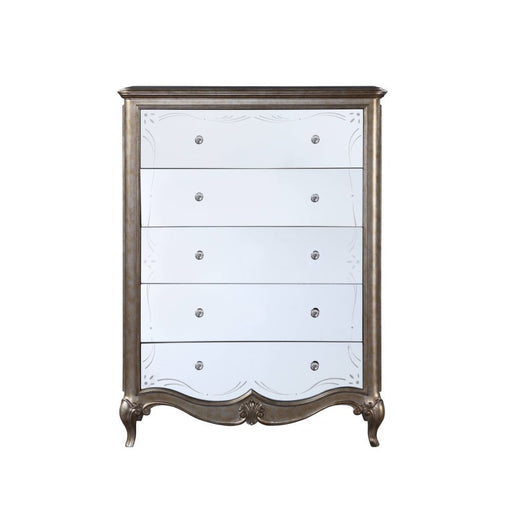 Esteban - Chest - Antique Champagne - R&R Furniture Gallery (Fountain Valley, CA)