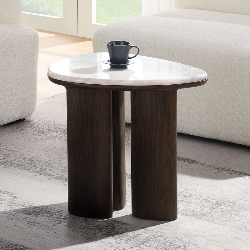 Hanale - Table With Marble Top - R&R Furniture Gallery (Fountain Valley, CA)