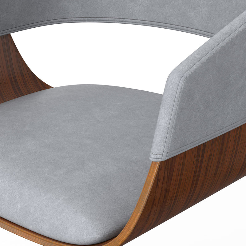 Lowell - Adjustable Swivel Bar Stool - Stone Gray - R&R Furniture Gallery (Fountain Valley, CA)