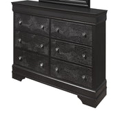 Shaker - Crocodile Metallic Dresser - R&R Furniture Gallery (Fountain Valley, CA)