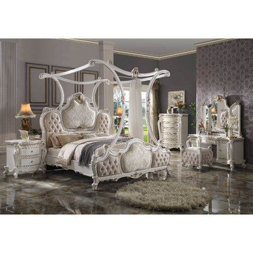 Picardy - Bed w/Canopy - R&R Furniture Gallery (Fountain Valley, CA)