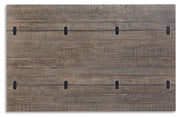 Havalance - Flip Top Sofa Table - Gray / White - R&R Furniture Gallery (Fountain Valley, CA)