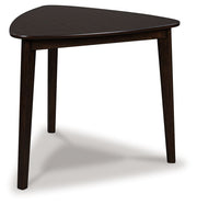 Mallenette - Triangle Dining Room Table - Merlot - R&R Furniture Gallery (Fountain Valley, CA)