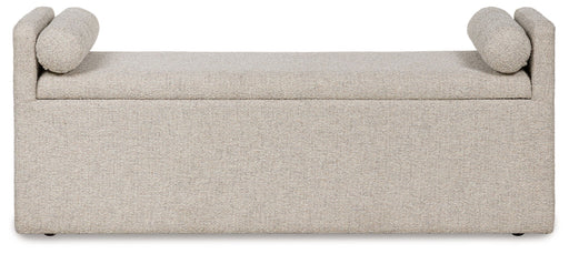 Galliden - Large Upholstered Dining Room Bench - Beige - R&R Furniture Gallery (Fountain Valley, CA)