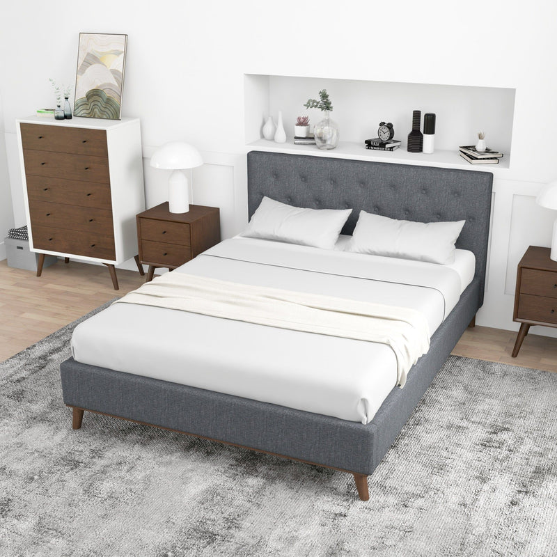 Graceville - Elegant Design Platform Bed - R&R Furniture Gallery (Fountain Valley, CA)