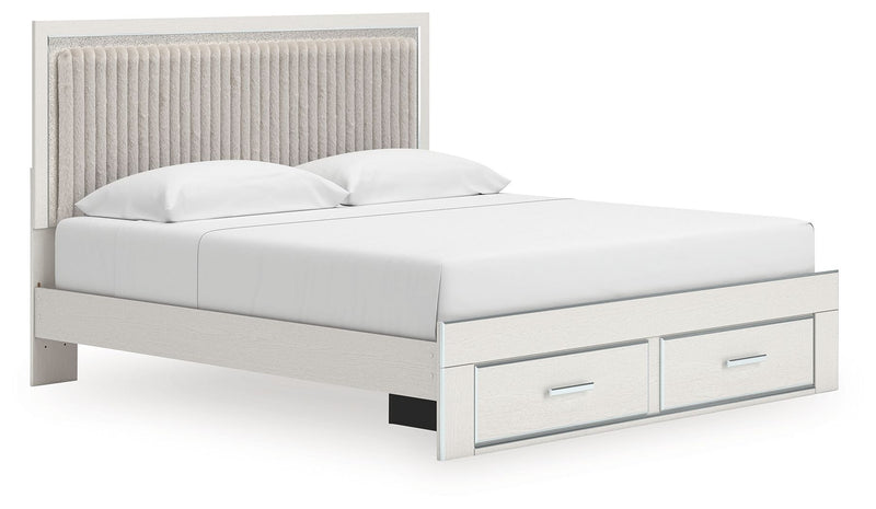 Zuraleus - Upholstered Panel Platform Storage Bed - R&R Furniture Gallery (Fountain Valley, CA)
