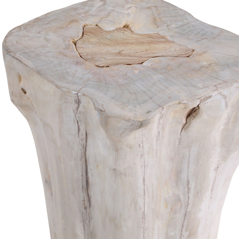 Gretchen - End Table - Bleached
