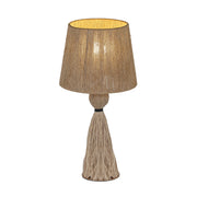 TOV Furniture Samba table lamp with a sleek, modern design featuring a cylindrical base and soft fabric shade.