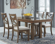 Moriville - Rectangular Dining Room Extension Table - Grayish Brown - R&R Furniture Gallery (Fountain Valley, CA)