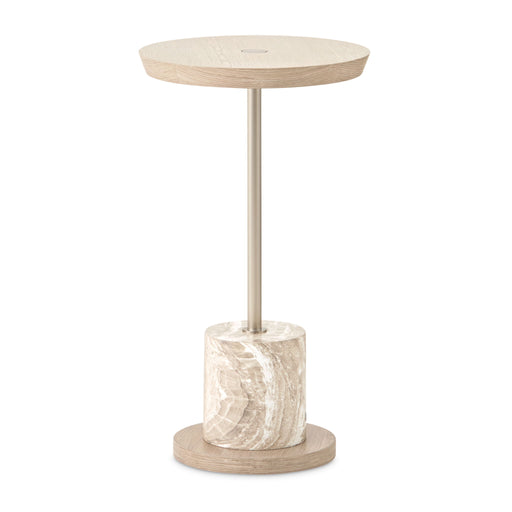 Lotus Bay - Chairside Table - Sand - R&R Furniture Gallery (Fountain Valley, CA)