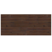 Brown Lowry 2-door sideboard buffet by Simpli-Home showing storage cabinets and sleek wooden finish.