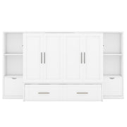 Murphy Bed With Shelves, Drawers And USB Ports - R&R Furniture Gallery (Fountain Valley, CA)