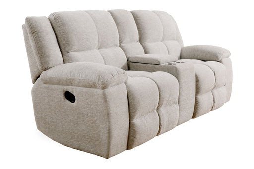 Buster - Manual Reclining Console Loveseat - R&R Furniture Gallery (Fountain Valley, CA)