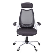 Office Chair, Adjustable Height, Swivel, Ergonomic, Armrests, Contemporary & Modern - R&R Furniture Gallery (Fountain Valley, CA)
