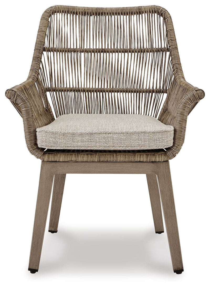Beach Front - Arm Chair With Cushion - R&R Furniture Gallery (Fountain Valley, CA)