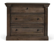 Adelaide - Wood 3 Drawer Nightstand - Cocoa Brown - R&R Furniture Gallery (Fountain Valley, CA)