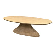 Amra - 94" Dining Table - Sandstone Greige - R&R Furniture Gallery (Fountain Valley, CA)