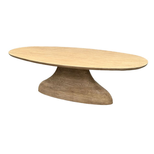 Amra - 94" Dining Table - Sandstone Greige - R&R Furniture Gallery (Fountain Valley, CA)