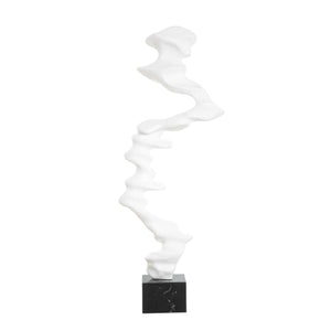 Flux - Indoor-Outdoor Sculpture - White
