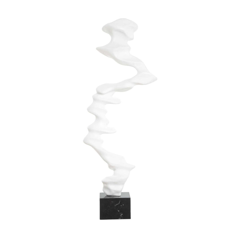 Flux - Indoor-Outdoor Sculpture - White