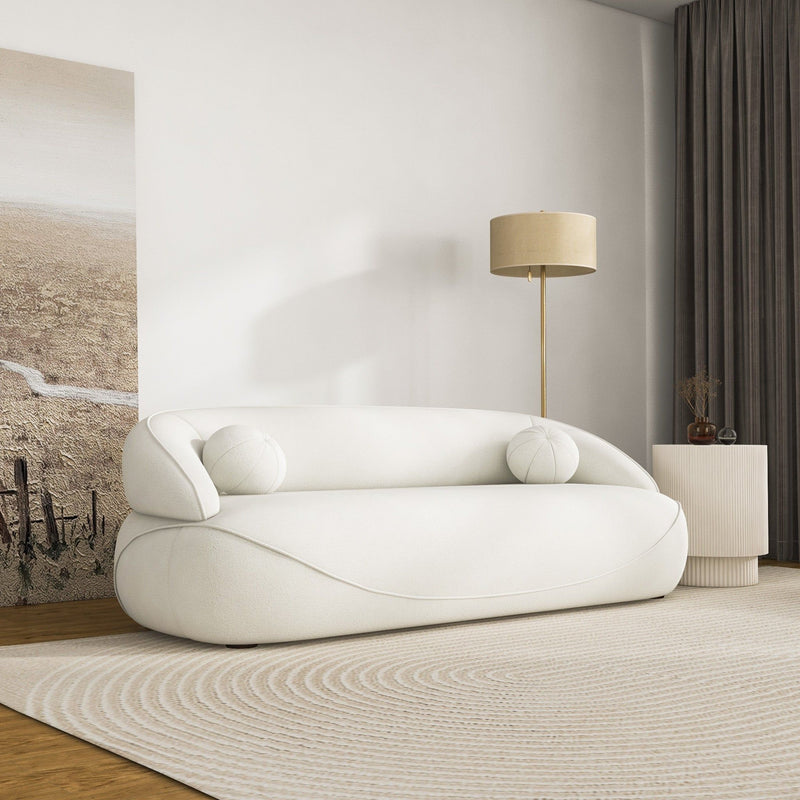 Andrew - Boucle Sofa - R&R Furniture Gallery (Fountain Valley, CA)
