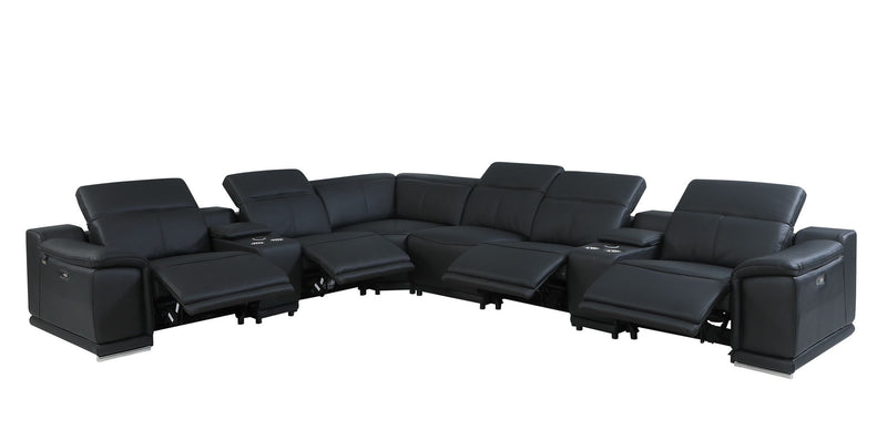 9762 - Power Reclining Sectional - R&R Furniture Gallery (Fountain Valley, CA)