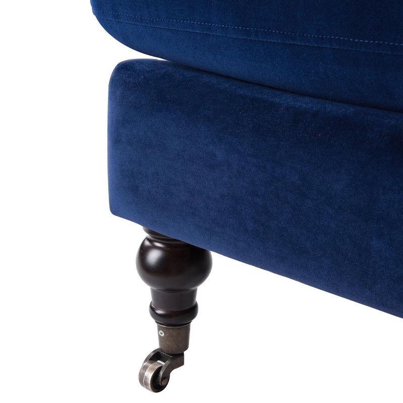 Alana Lawson - Accent Arm Chair With Casters - R&R Furniture Gallery (Fountain Valley, CA)