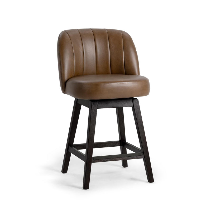Della - Swivel Counter Stool - R&R Furniture Gallery (Fountain Valley, CA)