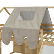 Loft Bed With House Shaped Frame And Tent - R&R Furniture Gallery (Fountain Valley, CA)