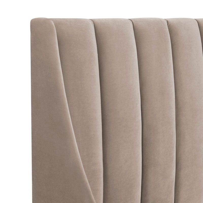 Aspen - Vertical Tufted Modern Headboard Platform Bed Set - R&R Furniture Gallery (Fountain Valley, CA)