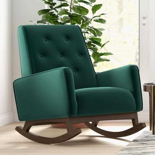 Demetrius - Solid Wood Rocking Chair - R&R Furniture Gallery (Fountain Valley, CA)