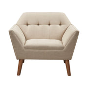 Modern Lounge Chair With Button Tufting - R&R Furniture Gallery (Fountain Valley, CA)