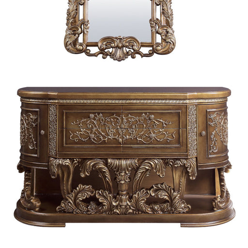 Constantine - Dresser - Brown & Gold - R&R Furniture Gallery (Fountain Valley, CA)